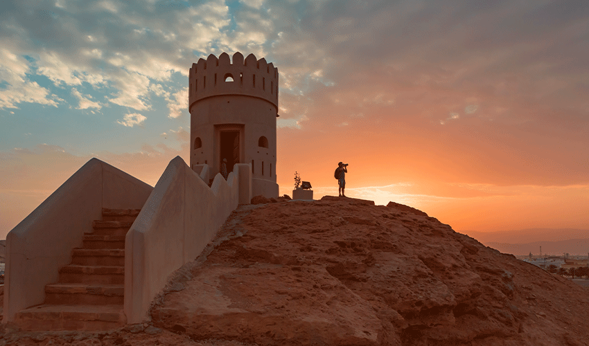 Guests enjoying seamless travel with Starkrutours Oman